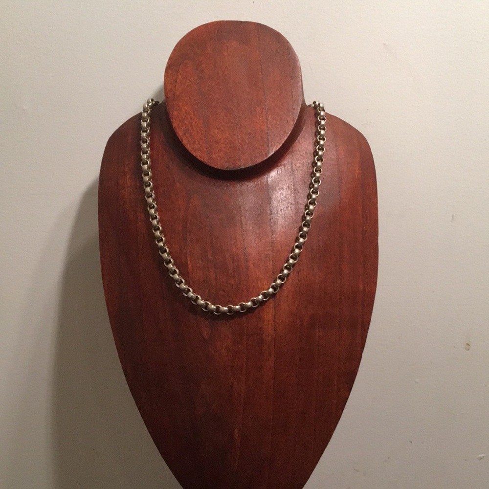 Timeless Silver Rope Chain Necklace Jewelry